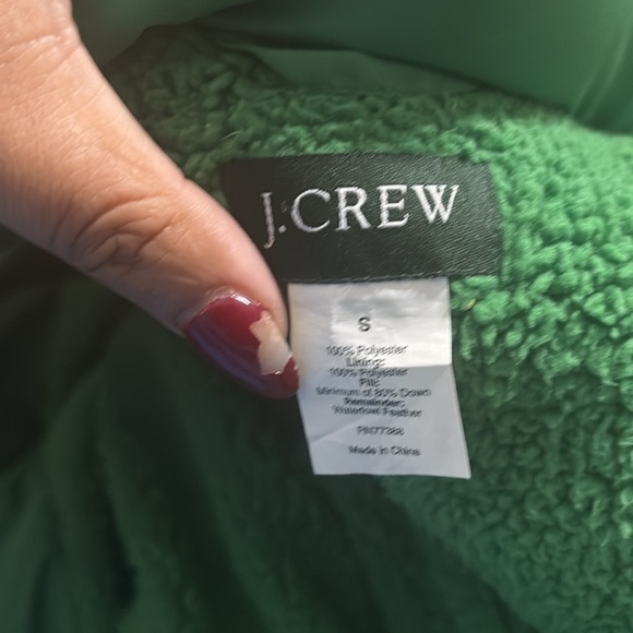 J crew Green Puffer Vest - Picture 5 of 6
